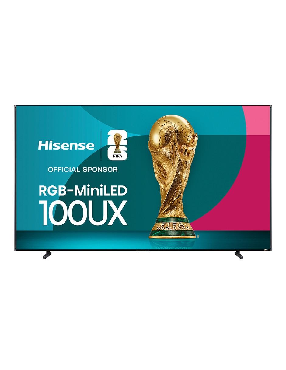 Pantalla Smart TV Mini LED de 100 Pulgadas 4KUHD 100UX con Google TV con HI-View AI Engine X