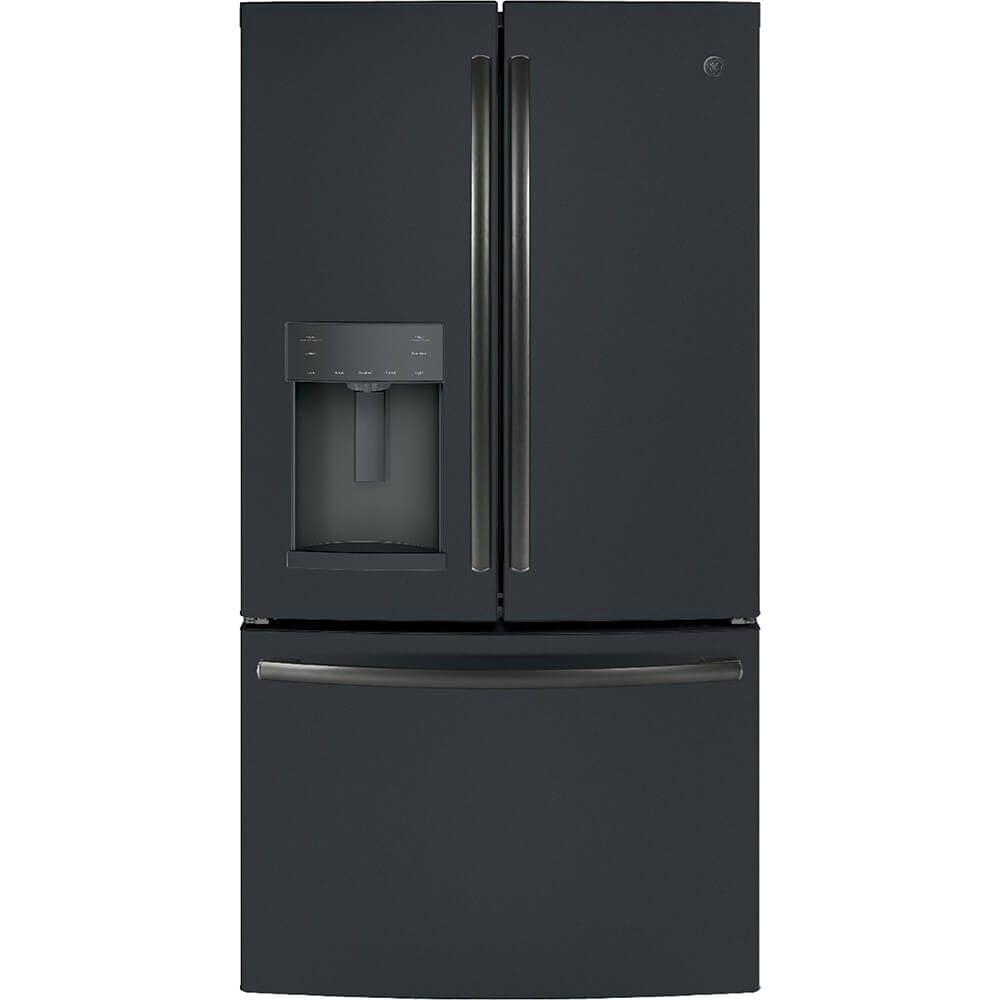 GE Appliances Refrigerador Independiente con Puertas Francesas Energy Star de 27,7 cu Ft, 385 lb