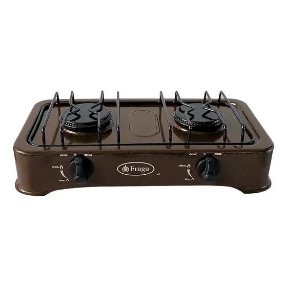 Parrilla Fraga P802 A Gas 2 Quemadores Porcelanizada