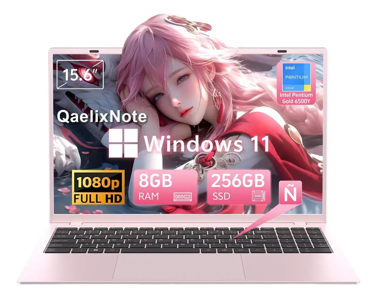 Qaelixnote Laptop Intel Pentium Gold 6500y 8gb+256gb Win11