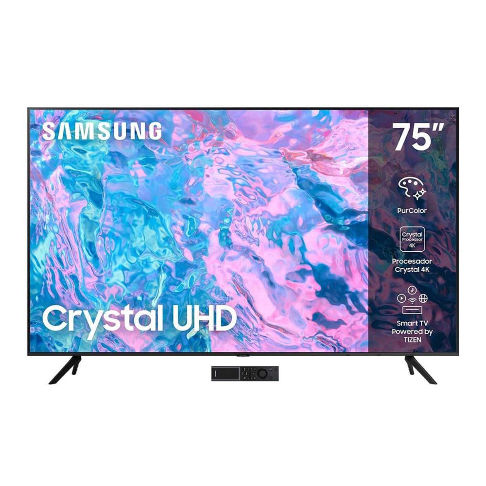 Pantalla LED Samsung 75 Pulgadas UHD Smart UN75CU7000F