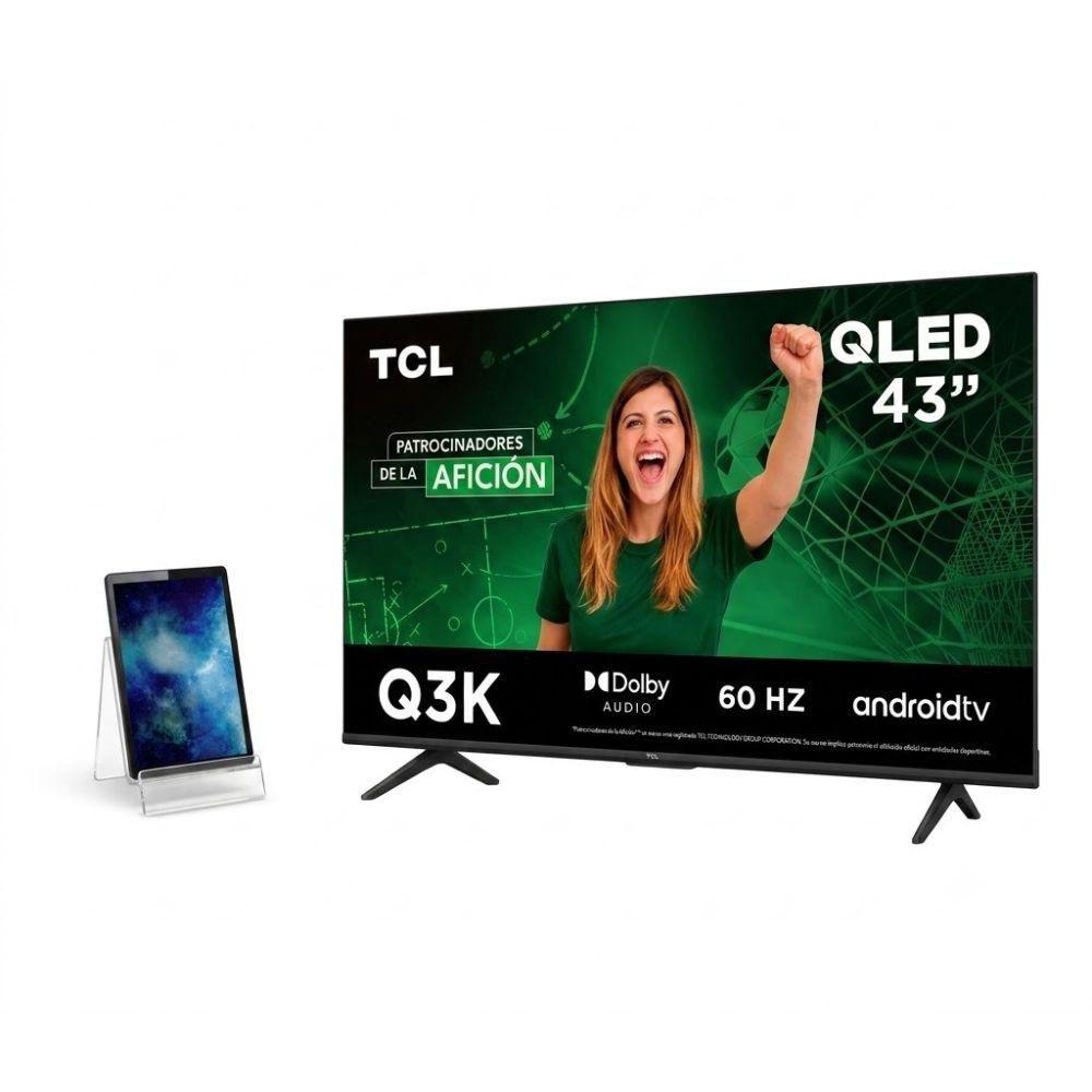 TV TCL 43Q3K 43" QLED Google TV + Tablet Gratis