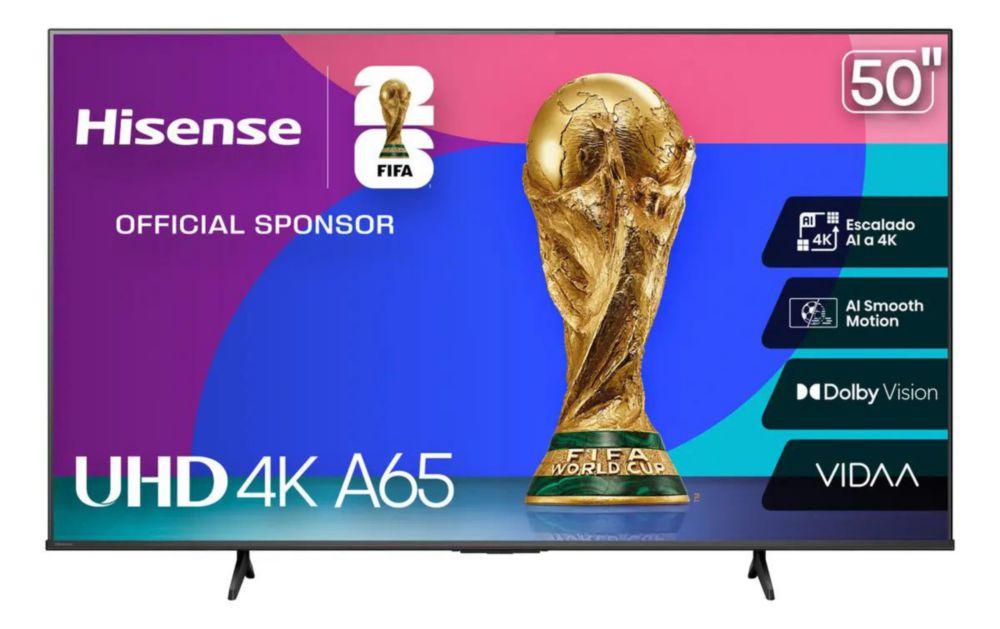 Smart TV Hisense 50" 4K UHD 50A6SV