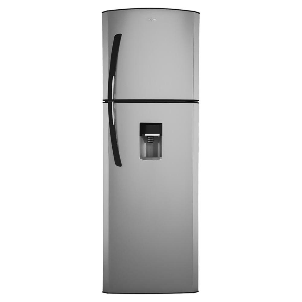 Refrigerador Automatico 10 pies Mabe Top Mount con Despachador de Agua Mabe RMA250FYMRX1 Inox