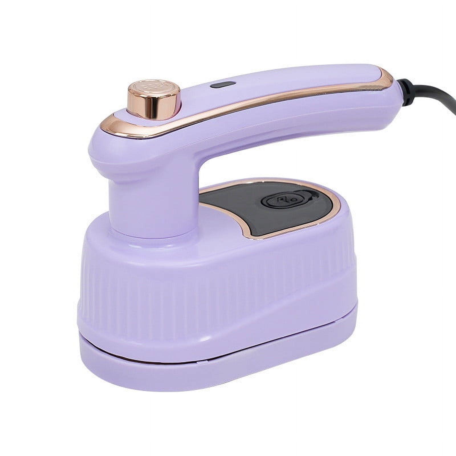Mini plancha de vapor portatil de 40W • Mango giratorio portatil • Deposito de agua de 50ml • Planchado seco/humedo • Vaporizador para ropa de viaje y ropa de tela
