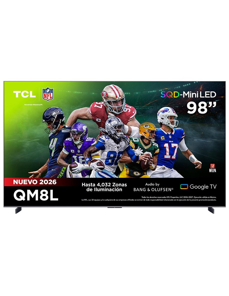 Pantalla Smart TV SQD-MiniLed de 4KUHD 2026 con Google TV con No aplica