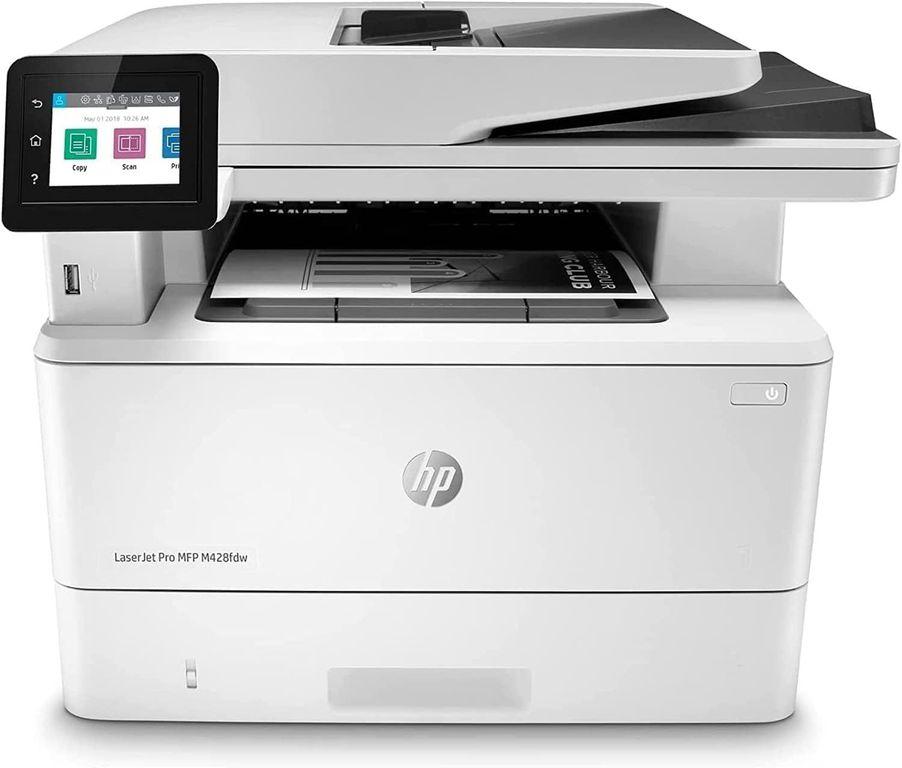 Impresora laser todo en uno inalambrica monocromatica MFP M428fdw HP