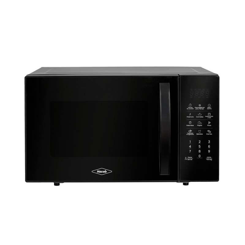 Horno Microondas Haceb 0,9 Grill Negro