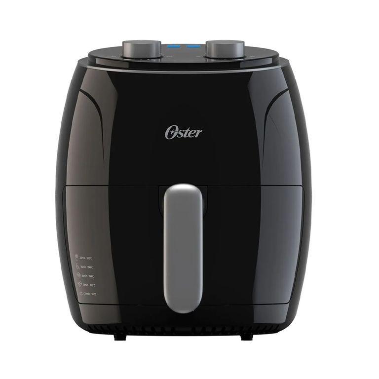 Freidora de aire OSTER 3.8Lts Manual recubrimiento antiadherente Negra