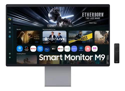 Monitor SAMSUNG 32" Pulgadas FM902 Smart Tv 4K-UHD Plano Gris