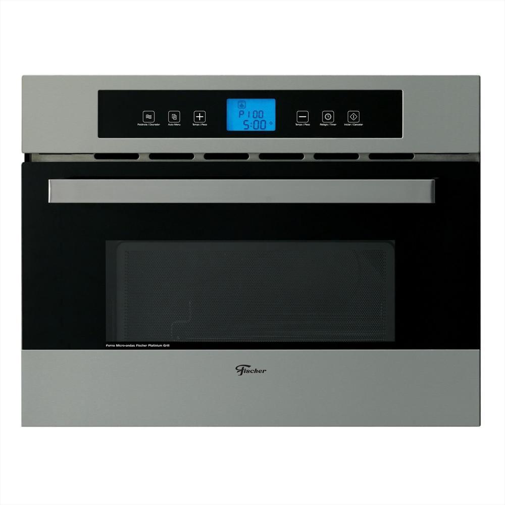 Horno Microondas 35L Platinium Empotrar Marca Fischer