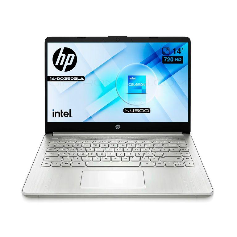 Portatil Hp 14 Dq3502la Celeron N4500 8Gb Ram 512Gb Ssd 14 Hd