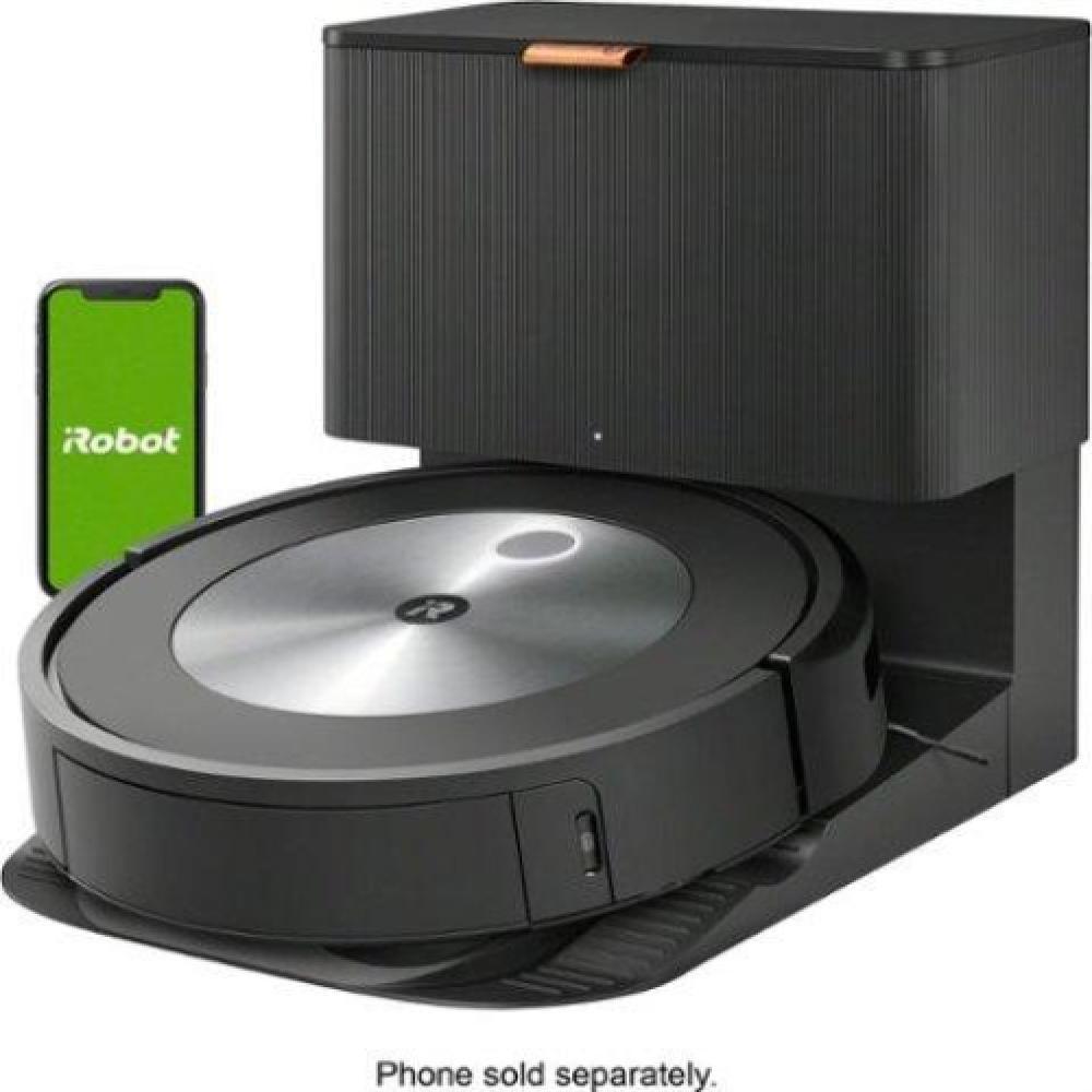 Aspiradora Robot Irobot Roomba J7+ (7550) Conectada Por Wi Fi Con Vaciamiento Automatico De