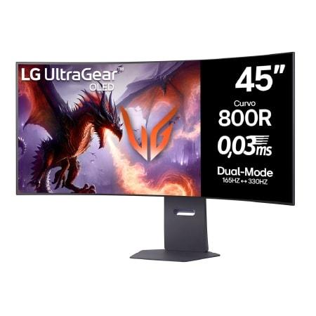 Monitor LG UltraGear OLED 5K2K de 45" con Dual-Mode y 330Hz