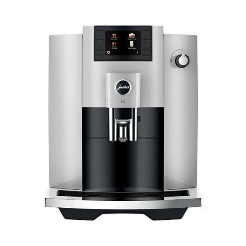 Cafetera Espresso Automatica Jura E6 Con Funcion Cappuccino Platino