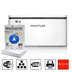 Impresora Pantum BP2300 Series Laser Monocromatica WiFi + Resma