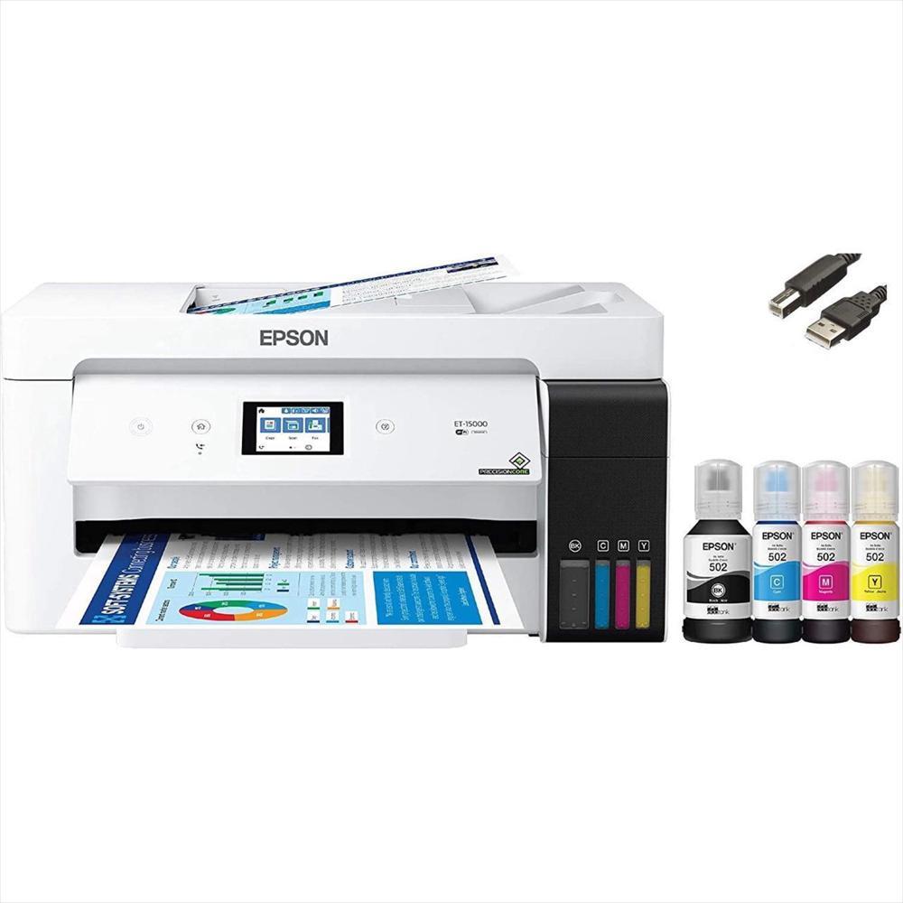 Impresora Multifuncional Epson Ecotank Et 15000 Inalambrica A Color Gran Formato