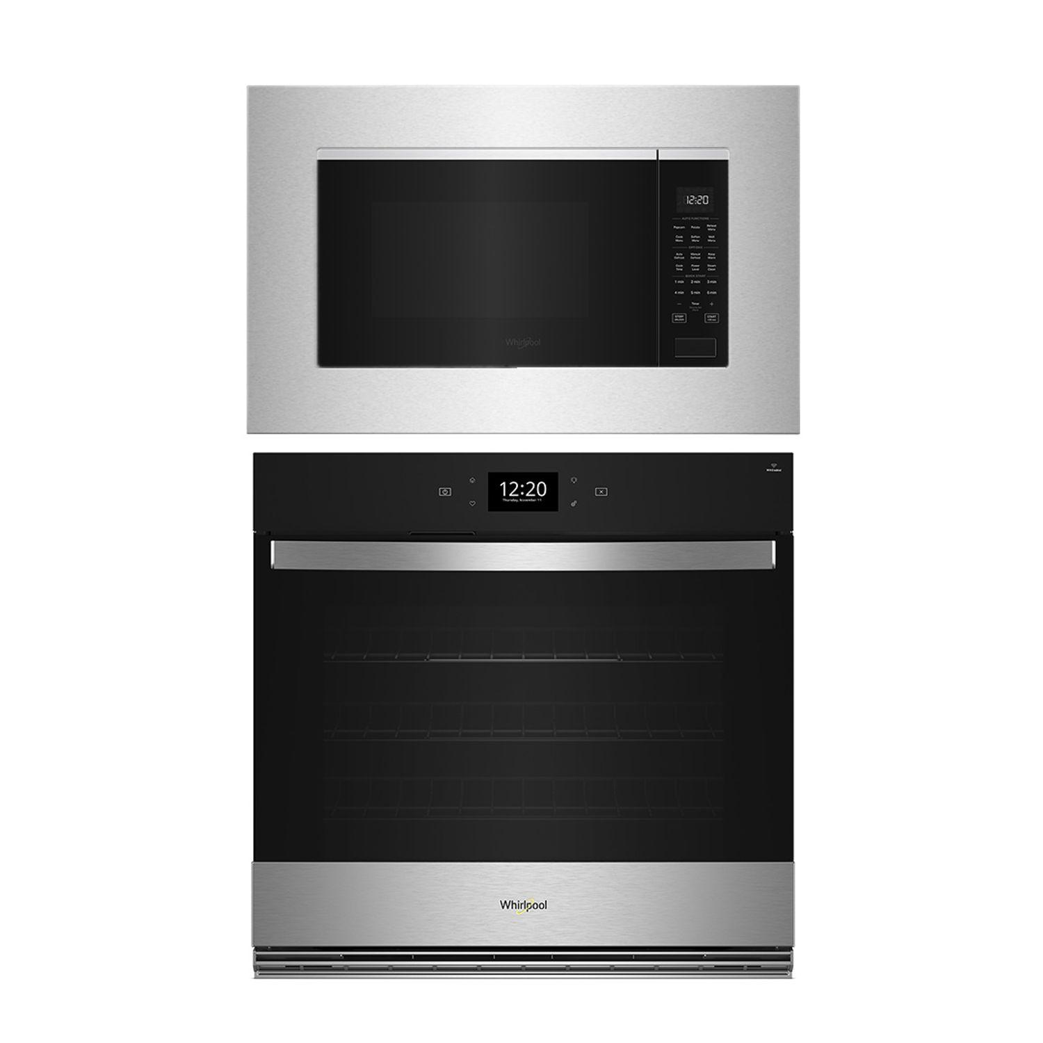 Combo Horno Empotrable + Microondas + Trim Kit