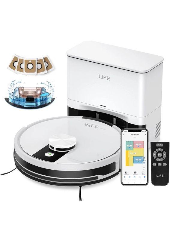 Aspiradora Robot SmartClean 3 en 1 con Estacion de Autovaciado