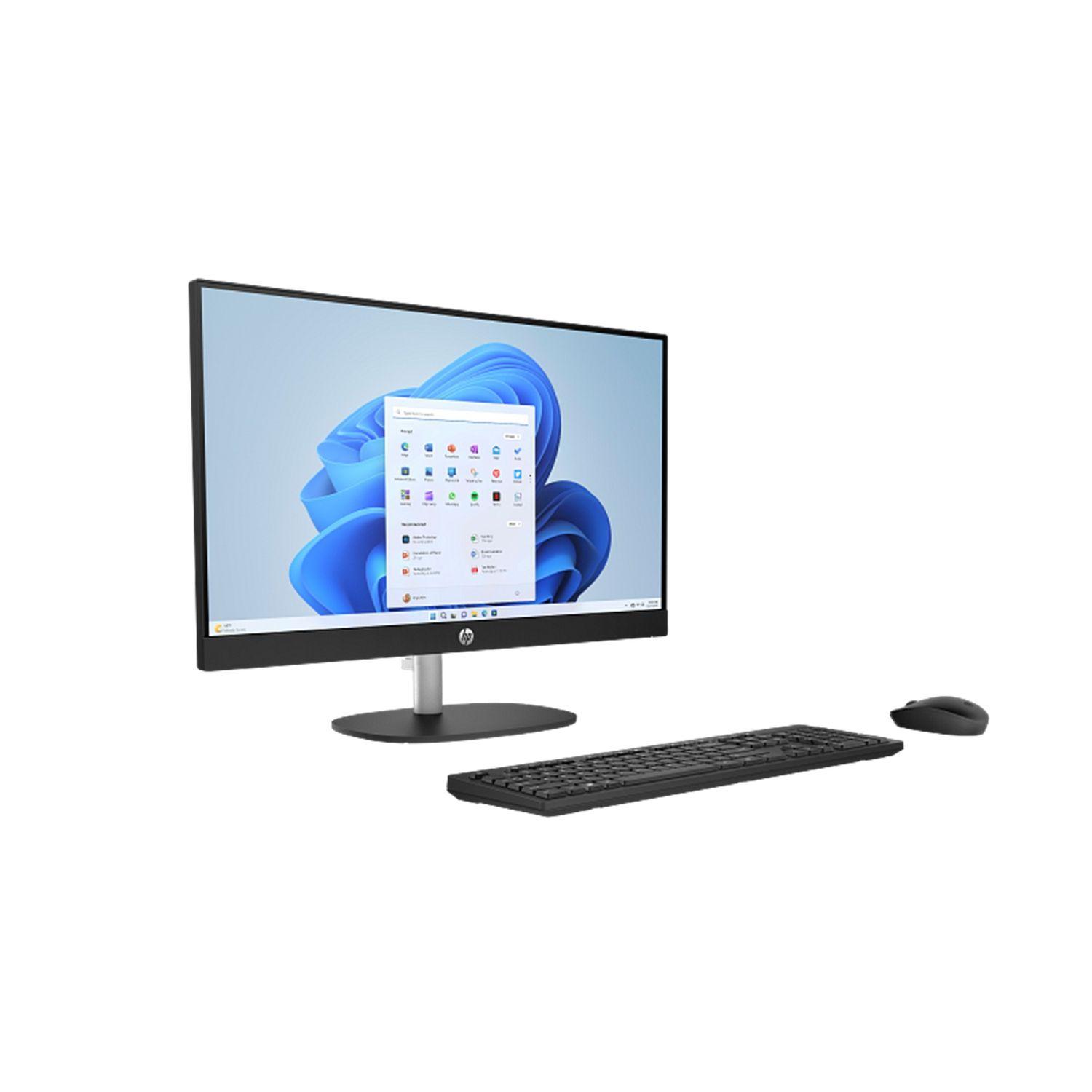 AIO 24-CR0351LA Intel Core I5 1334U SSD 512GB DDR4 8GB Pantalla 23.8 FHD IPS Freedos Negro