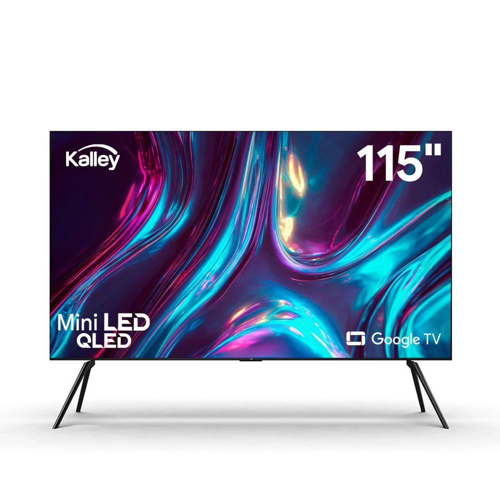 Televisores KALLEY 115 pulgadas Mini LED Uhd4K Smart TV 115GM405