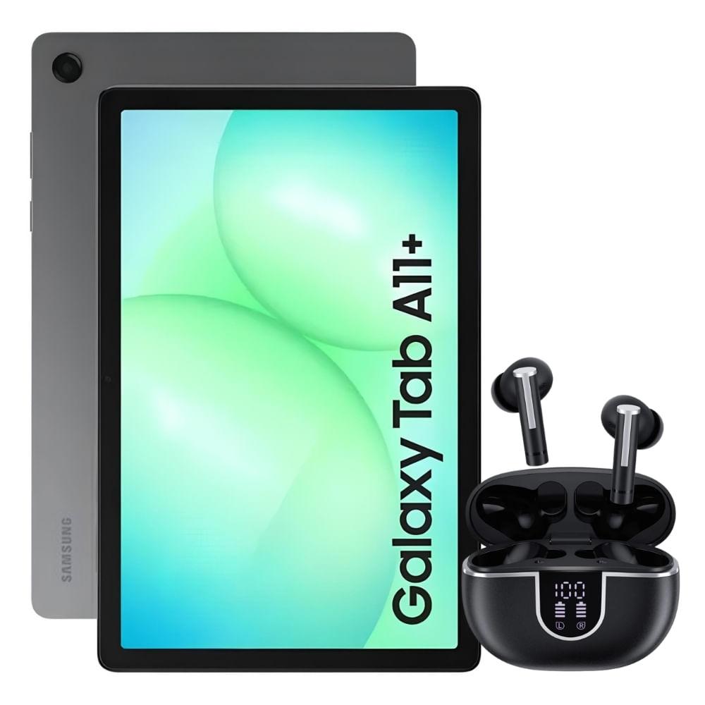 Tablet Galaxy Tab A11+ Wi-Fi 11.0" 256GB/8GB + Audifonos Inalambricos X-KIM Xbeats X29