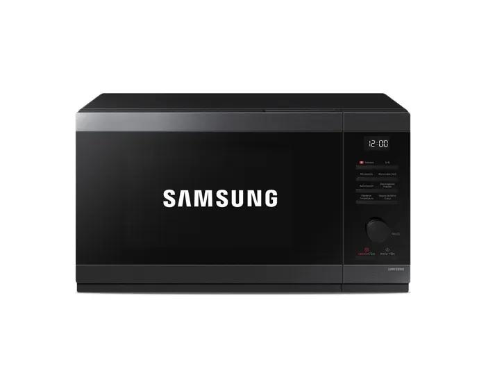 HORNO MICROONDAS CHEF SAMSUNG CON DORADOR MG32DG4524AGPE 32LTS ACERO INOXIDABLE Negro