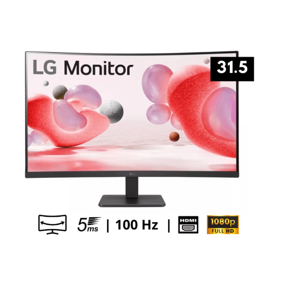Monitor Curvo LG 32MR50C-B FHD de 32" 100Hz, 5ms (GTG) AMD FreeSync