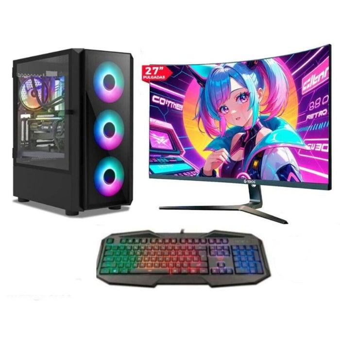Computadora de escritorio 27" Ryzen 16GB 1TB + 480GB 75700G