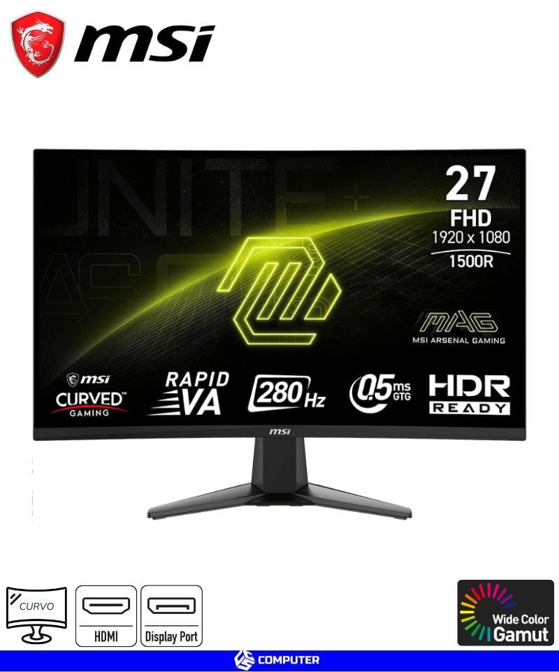 Monitor MSI Gaming MAG 276CXF Curvo 27 VA Full HD 280HZ 05MS