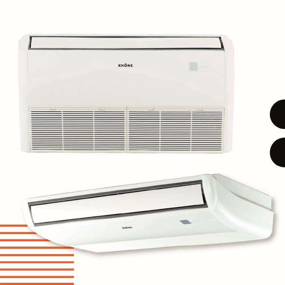 AIRE ACONDICIONADO SPLIT PISOTECHO KHNE 48.000 R410A 220160HZ