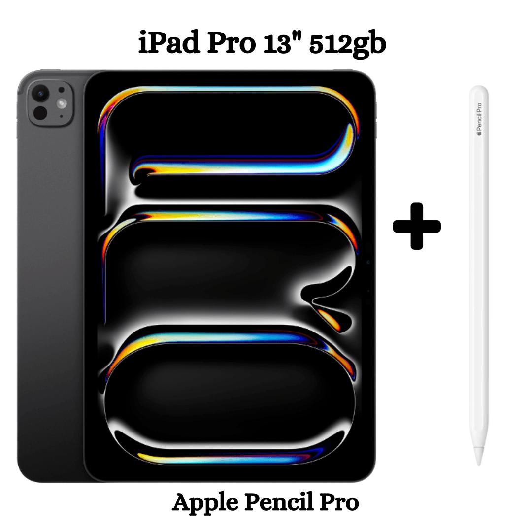 IPAD PRO 13" M4 512GB WIFI - SPACE BLACK + APPLE PENCIL PRO