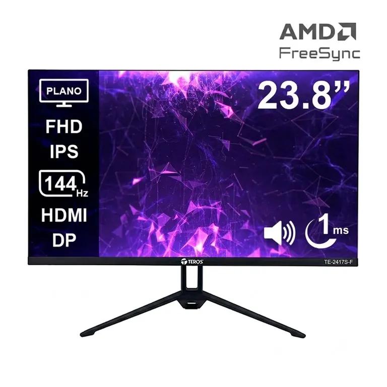 Monitor TEROS TE-2417S 23.8 Pulgadas FHD IPS 144Hz 1920x1080 HDMI DP FreeSync