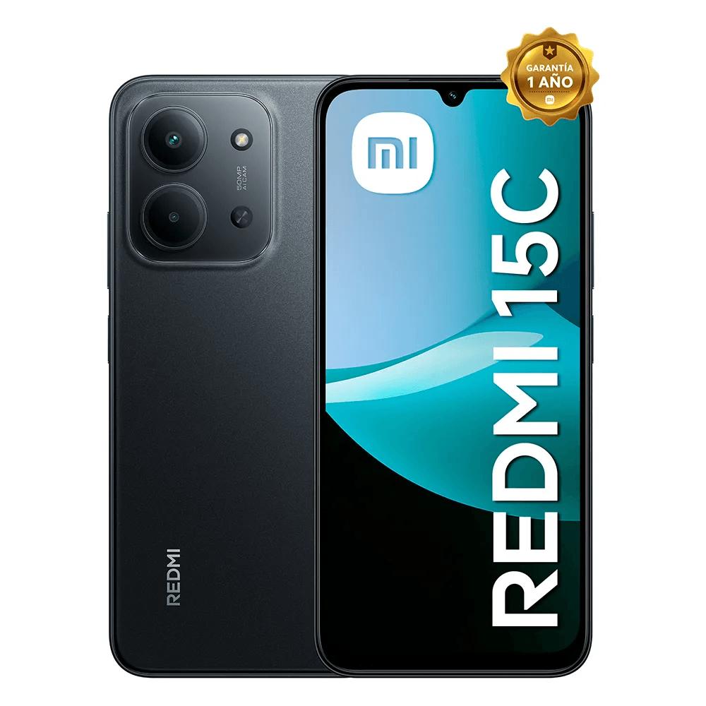 REDMI 15C 4+4GB 256GB NUEVO LIBRE - NEGRO