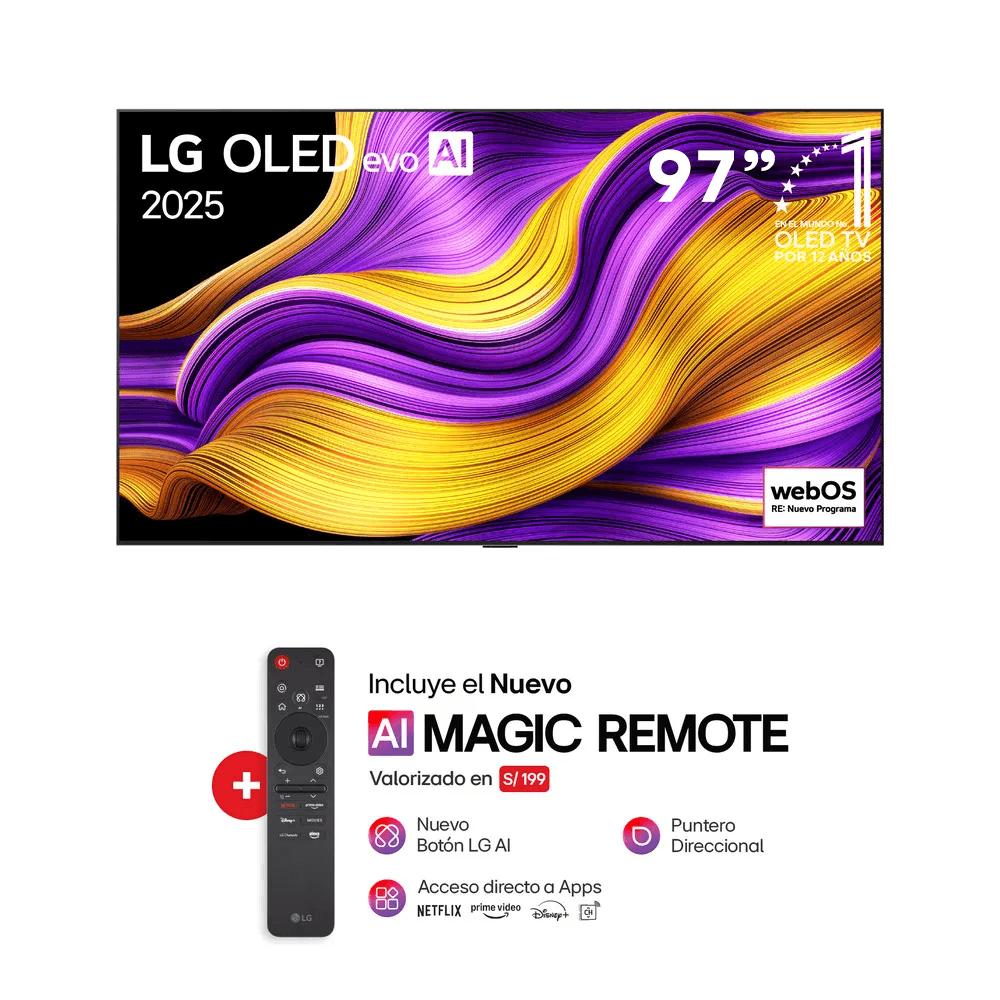 Televisor 97" Lg Oled Evo 4k Thinq Ai Oled97g5psa (2025) Smart Tv