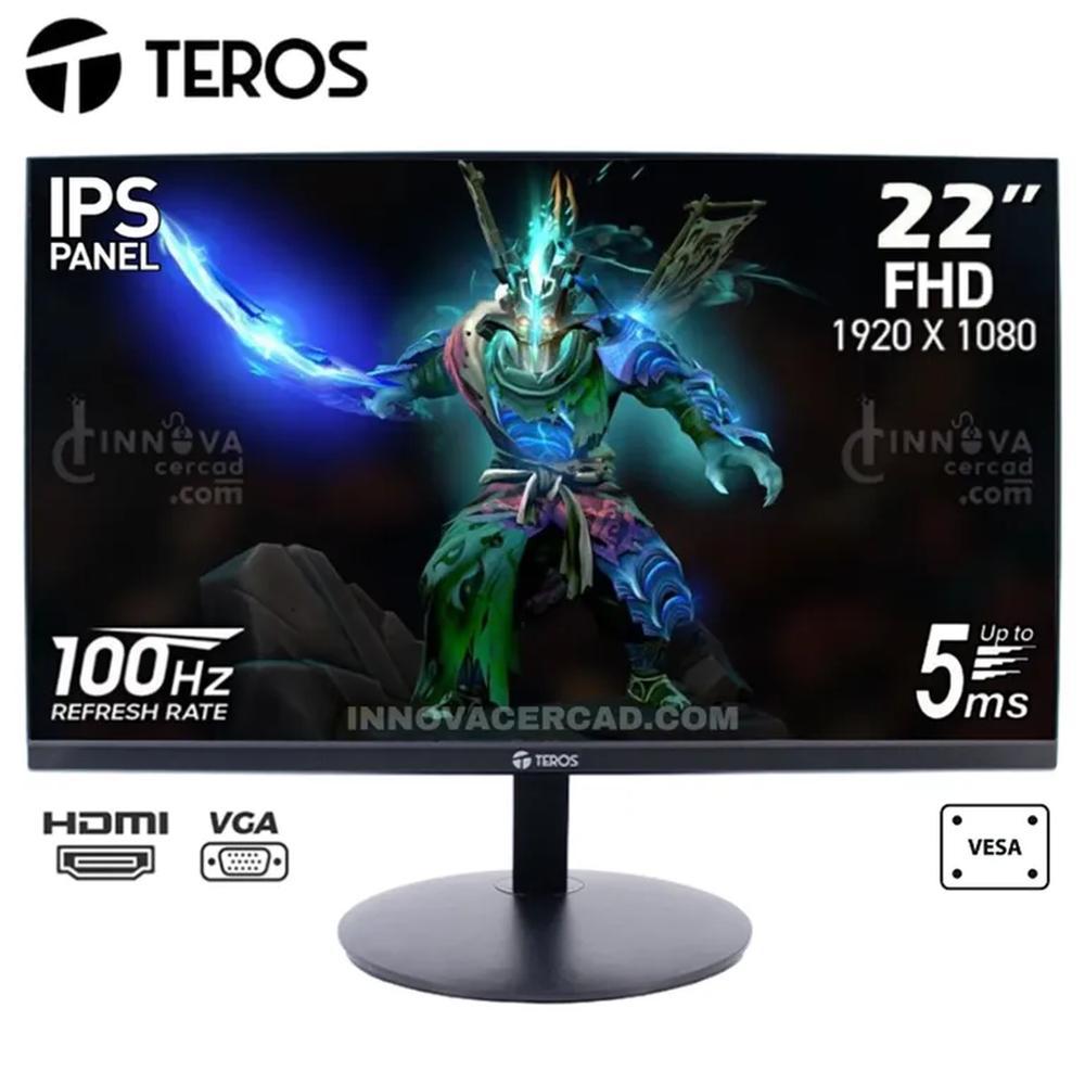Monitor TEROS TE-2130CS 21.5 Pulgadas FHD IPS HDMI VGA VESA