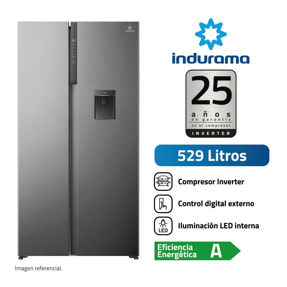 Refrigeradora Side by Side Indurama 529L RI-795DI C/D Croma