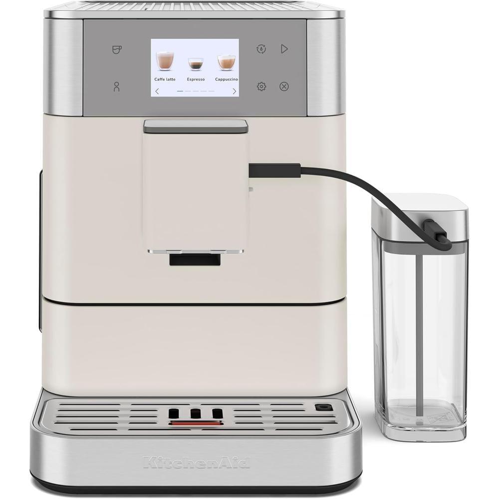 KITCHENAID, CAFETERA ESPRESSO TOTALMENTE AUTOMATICA KF7 | PORCELANA BLANCA