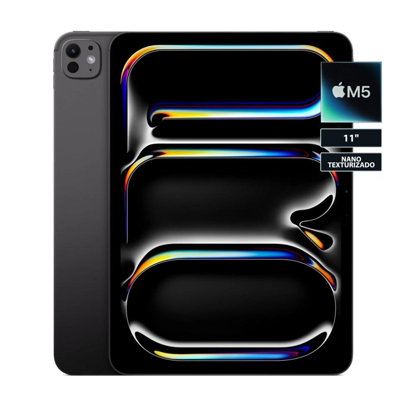 IPAD PRO M5 (2025) 11' WIFI + CELLULAR 1TB - GLASS NANOTEXTURIZADO | SPACE BLACK