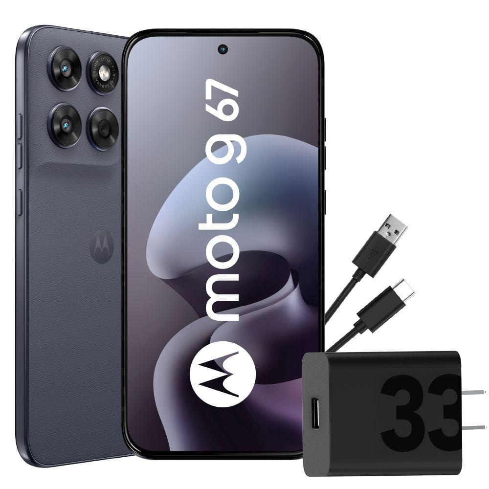 Celular G67 4GB + 256GB Gris