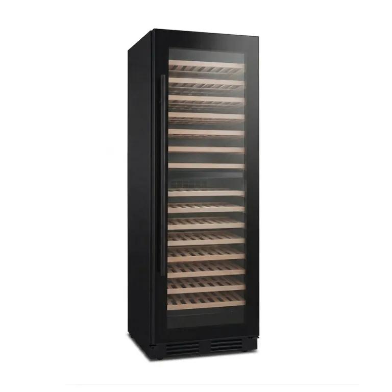VINERA PARA 146 BOTELLAS KSW1462TWIBL VIDRIO NEGRO - 1 PUERTA - DOBLE TEMPERATURA