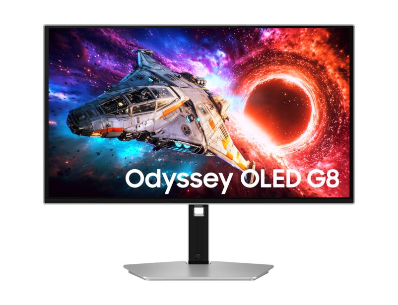 27" Odyssey QD-OLED G8 G80SH 4K 240Hz 0.03ms Gaming Silver