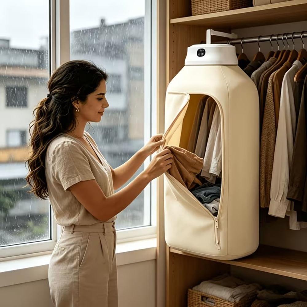 SECADORA DE ROPA PORTATIL ELECTRICA PLEGABLE 10KG