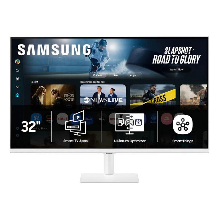 Monitor Smart M7 32 UHD 4K Apps TV Blanco