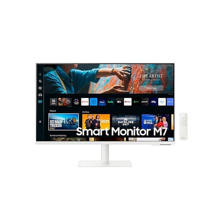 Monitor Smart M7 27 UHD 4K Apps TV Blanco