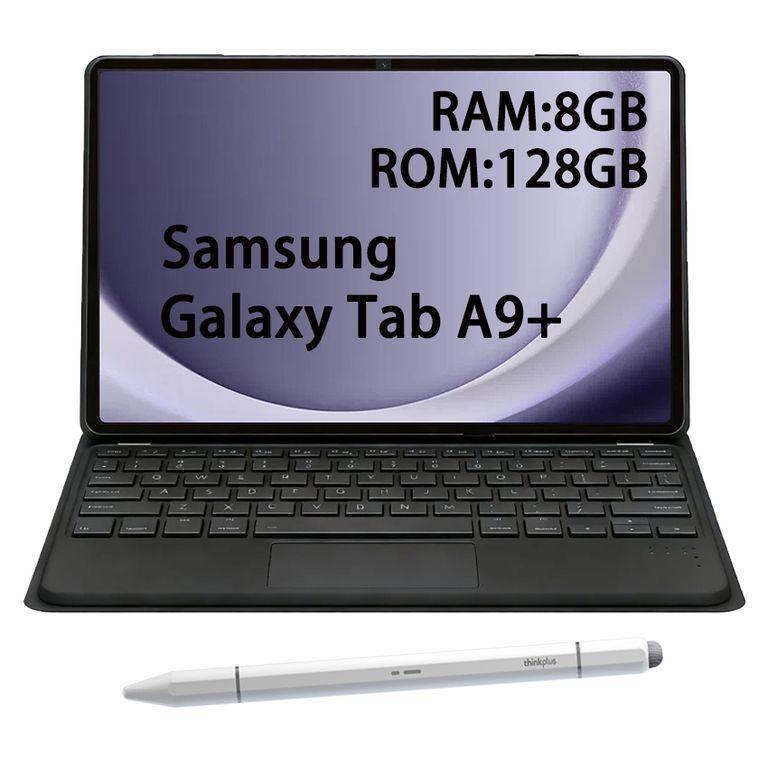 Tablet Galaxy Tab A9+ WIFI 8GB+128GB Gris+Teclado Negro+Lapiz
