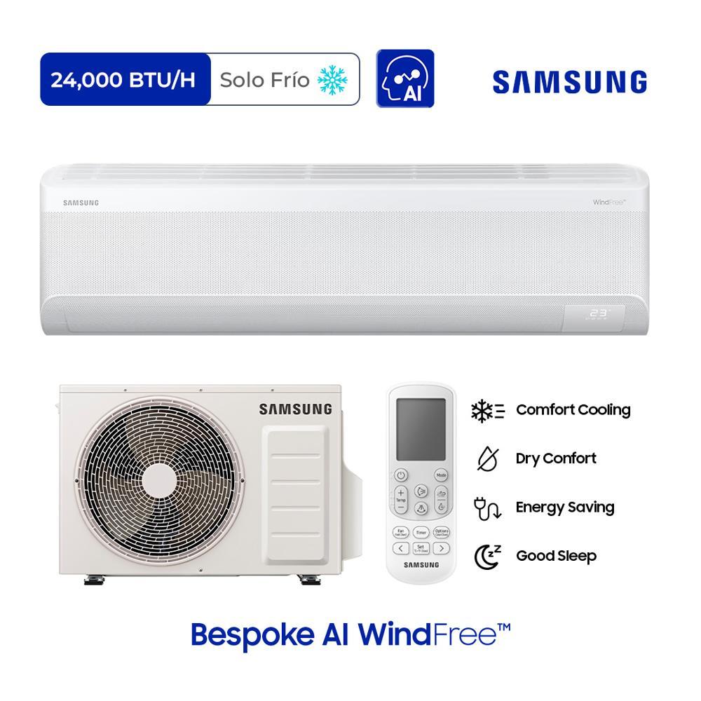 24000 BTU Bespoke AI WindFree Wall-mount Refrigerante R32 FRIO SOLO