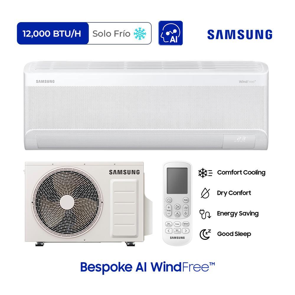 12000 BTU Bespoke AI WindFree Wall-mount Refrigerante R32 FRIO SOLO