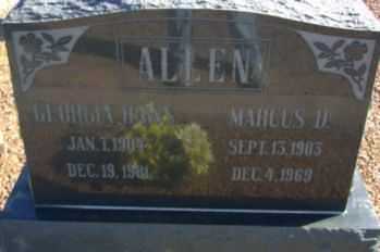 ALLEN, MARCUS D. - Graham County, Arizona | MARCUS D. ALLEN - Arizona Gravestone Photos
