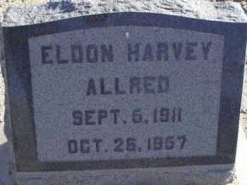 ALLRED, ELDON HARVEY - Graham County, Arizona | ELDON HARVEY ALLRED - Arizona Gravestone Photos
